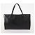 Pequin Fendi Chloe Borsa a Mano in Tela Pecan in Pelle 4 Pezzi Nero Marrone Auth BSZ448 - vista 9
