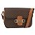 Céline Borsa a spalla in tela Macadam Horsebit CELINE in pelle PVC marrone e oro Auth YKZ475 D'oro