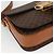 Céline Borsa a spalla in tela Macadam Horsebit CELINE in pelle PVC marrone e oro Auth YKZ475 D'oro - vista 11