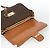 Céline Borsa a spalla in tela Macadam Horsebit CELINE in pelle PVC marrone e oro Auth YKZ475 D'oro - vista 15