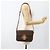 Céline Borsa a spalla in tela Macadam Horsebit CELINE in pelle PVC marrone e oro Auth YKZ475 D'oro - vista 25