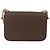 Céline Borsa a spalla in tela Macadam Horsebit CELINE in pelle PVC marrone e oro Auth YKZ475 D'oro - vista 3