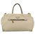 PRADA Borsa a Mano Nylon 2way Beige Oro Auth INZ076A D'oro - vista 2
