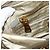 PRADA Borsa a Mano Nylon 2way Beige Oro Auth INZ076A D'oro - vista 24