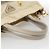 PRADA Borsa a Mano Nylon 2way Beige Oro Auth INZ076A D'oro - vista 7