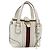 Gucci Borsa a mano Ophidia Sherry Line GG Supreme in PVC bianco e oro 153028 Auth YKZ923 D'oro