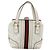 Gucci Borsa a mano Ophidia Sherry Line GG Supreme in PVC bianco e oro 153028 Auth YKZ923 D'oro - vista 3