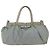 PRADA Borsa a Mano Nylon 2 in 1 Verde Argento Auth YKZ274 - vista 2