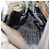 PRADA Borsa a Mano Nylon 2 in 1 Verde Argento Auth YKZ274 - vista 21