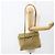 PRADA Borsa a Spalla con Catena Nylon Verde Oro Auth YKZ308 D'oro - vista 23
