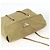 PRADA Borsa a Spalla con Catena Nylon Verde Oro Auth YKZ308 D'oro - vista 6
