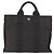 Hermès HERMES Handtasche Her Line Canvas Grau Auth YKZ1002 Braun - Ansicht 2