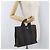Hermès HERMES Handtasche Her Line Canvas Grau Auth YKZ1002 Braun - Ansicht 22