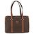 Céline Borsa a mano in tela Macadam CELINE in pelle PVC marrone oro Auth ka3666 D'oro - vista 2