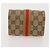 Bolso de Hombro GG Canvas Gucci PVC 5 Set Negro Beige Auth 174402 - vista 24