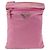 Borsa a Spalla PRADA Nylon Rosa Argento Auth YKZ1090 - vista 2