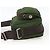 Borsa a Spalla PRADA in Nylon Verde Argento Auth BA11940 - vista 4