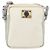 CHANEL Borsa a Spalla Camelia Sport in Nylon Bianco Argento CC Auth bs34278 - vista 3