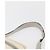 CHANEL Borsa a Spalla Camelia Sport in Nylon Bianco Argento CC Auth bs34278 - vista 8