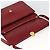 Bolsa de Ombro Christian Dior em Couro Vermelho Dourado Auth BAZ634 - vista 14