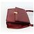 Bolsa de Ombro Christian Dior em Couro Vermelho Dourado Auth BAZ634 - vista 5