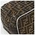 FENDI Zucca Canvas Handtasche braun schwarz Auth bs34216 - Ansicht 12