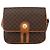 Céline Borsa a spalla circolare in tela Macadam CELINE in pelle PVC marrone oro Auth YKZ1117 - vista 2