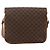 Céline Borsa a spalla circolare in tela Macadam CELINE in pelle PVC marrone oro Auth YKZ1117 - vista 3