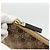 Bolso de Hombro Gancini de Nylon Marrón Dorado Salvatore Ferragamo Auth YKZ614 Castaño - vista 14