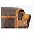 Céline Borsa a Spalla in Tela Macadam CELINE in Pelle PVC Marrone Oro Auth ka3828 D'oro - vista 14