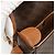 Céline Borsa a Spalla in Tela Macadam CELINE in Pelle PVC Marrone Oro Auth ka3828 D'oro - vista 16