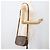 Céline Borsa a Spalla in Tela Macadam CELINE in Pelle PVC Marrone Oro Auth ka3828 D'oro - vista 26