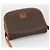 Céline Borsa a Spalla in Tela Macadam CELINE in Pelle PVC Marrone Oro Auth ka3828 D'oro - vista 6
