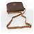 Céline Borsa a Spalla in Tela Macadam CELINE in Pelle PVC Marrone Oro Auth ka3828 D'oro - vista 7