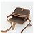 Céline Borsa a spalla in tela Macadam CELINE in pelle PVC marrone oro Auth bs34376 D'oro - vista 16