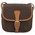 Céline Borsa a spalla in tela Macadam CELINE in pelle PVC marrone oro Auth bs34376 D'oro - vista 2