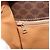 Céline Borsa a spalla in tela Macadam CELINE in pelle PVC marrone oro Auth bs34376 D'oro - vista 21