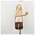 Céline Borsa a spalla in tela Macadam CELINE in pelle PVC marrone oro Auth bs34376 D'oro - vista 25