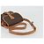 Céline Borsa a spalla in tela Macadam CELINE in pelle PVC marrone oro Auth bs34376 D'oro - vista 7