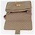 Céline Borsa a mano in tela Macadam CELINE PVC Beige Oro Auth hk3675 D'oro - vista 15