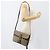 Gucci Borsa a Spalla GG Supreme PVC Beige Oro Auth YKZ952 D'oro - vista 23