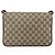 Gucci Borsa a Spalla GG Supreme PVC Beige Oro Auth YKZ952 D'oro - vista 3