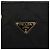 Borsa Boston PRADA in nylon nero e oro Auth YKZ869 D'oro - vista 14