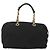 Borsa Boston PRADA in nylon nero e oro Auth YKZ869 D'oro - vista 3