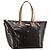 LOUIS VUITTON Borsa Tote Bellevue GM Monogram Vernis Amarante M93589 Auth YKZ1600 Bordò