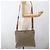 Gucci Borsa a Spalla GG Supreme PVC Beige Oro 201446 Auth YKZ206 D'oro - vista 23
