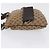 Borsa a Spalla Gucci GG Canvas Web Sherry Line Beige Argento 169937 Auth gh1991 - vista 7