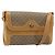 Gucci Borsa a Spalla Micro GG Supreme PVC Beige Oro Auth AMZ079 D'oro