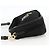 PRADA Borsa a Mano Nylon 2 vie Nero Oro Auth 172342SAV D'oro - vista 4