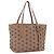Jimmy Choo Borsa Tote in Pelle Rosa Argento Auth BA11939